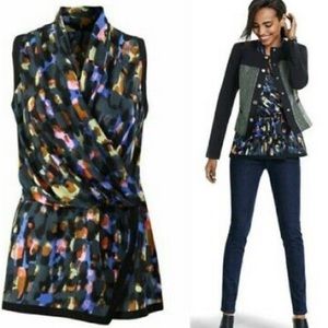 Cabi Flaunt Wrap Top #3077 size M